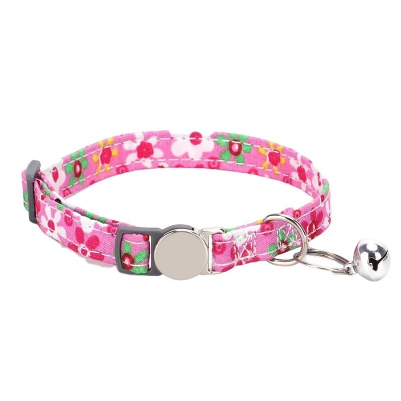 Wildflower Cat Collar — Poppy